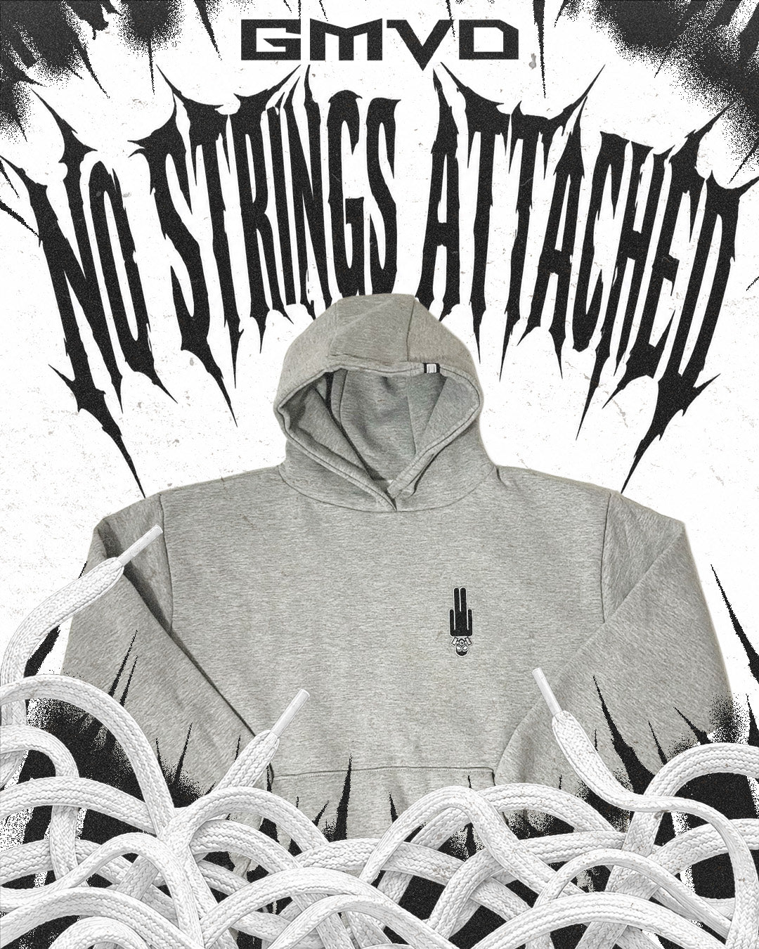 NO STRINGS ATTACHED HOODIE